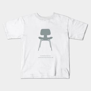 Dining Chair Wood, Charles and Ray Eames, 1946 Kids T-Shirt